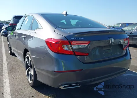 2018 Honda Accord Sport 2.0T from USA, damaged, VIN 1HGCV2F33JA027931